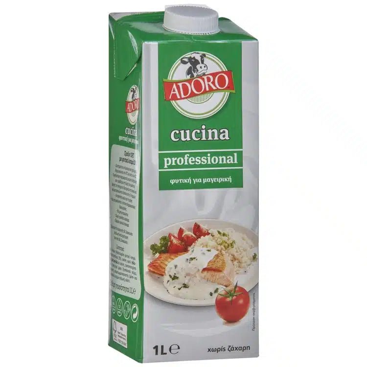 Adoro Cucina Pflanzencreme (1l) von Adoro bei Araxxon - Hochwertiges griechisches Produkt. Adoro Cucina Pflanzencreme (1l) από Adoro στο Araxxon - Αυθεντικό ελληνικό προϊόν.